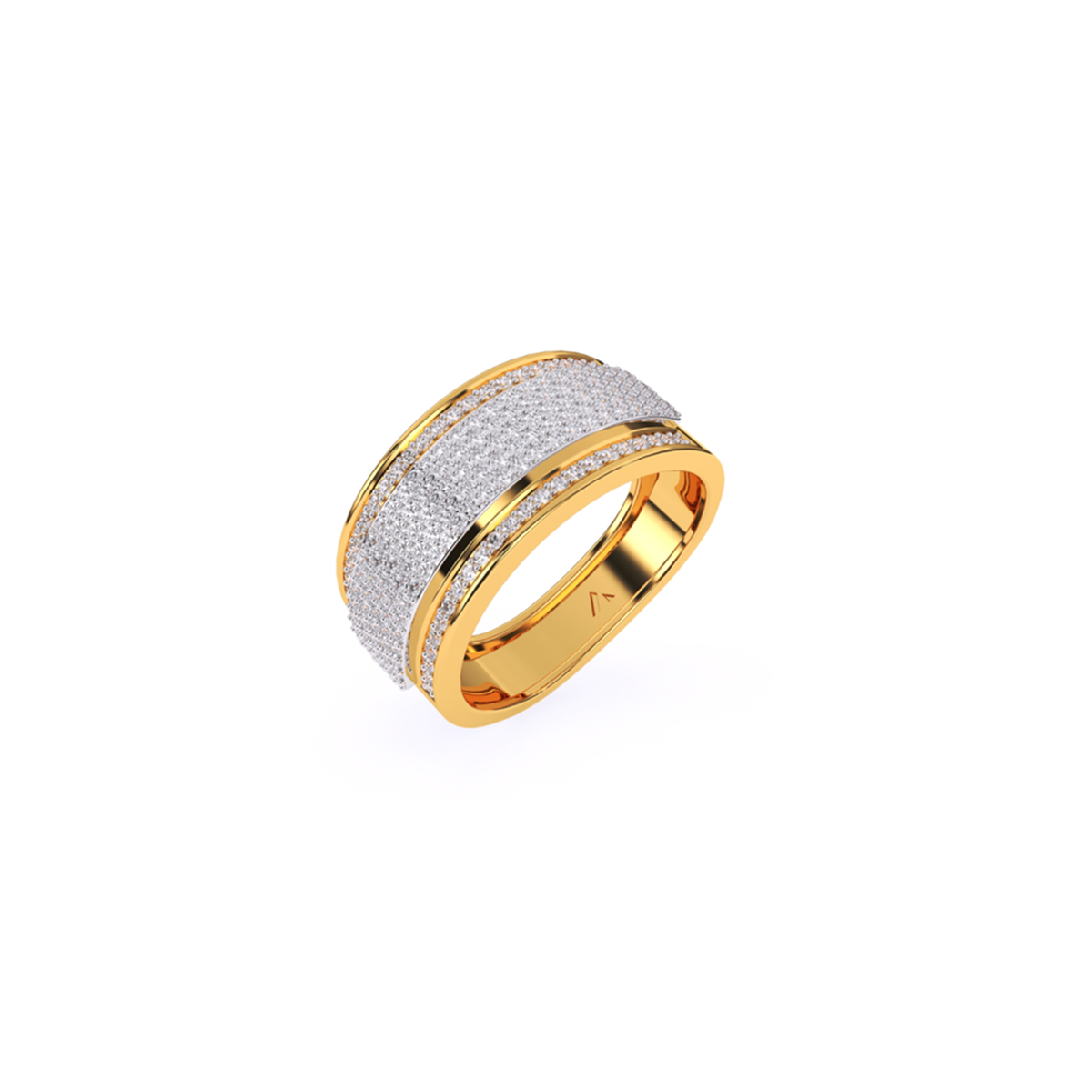Elegant Diamond Confident Men’s Ring